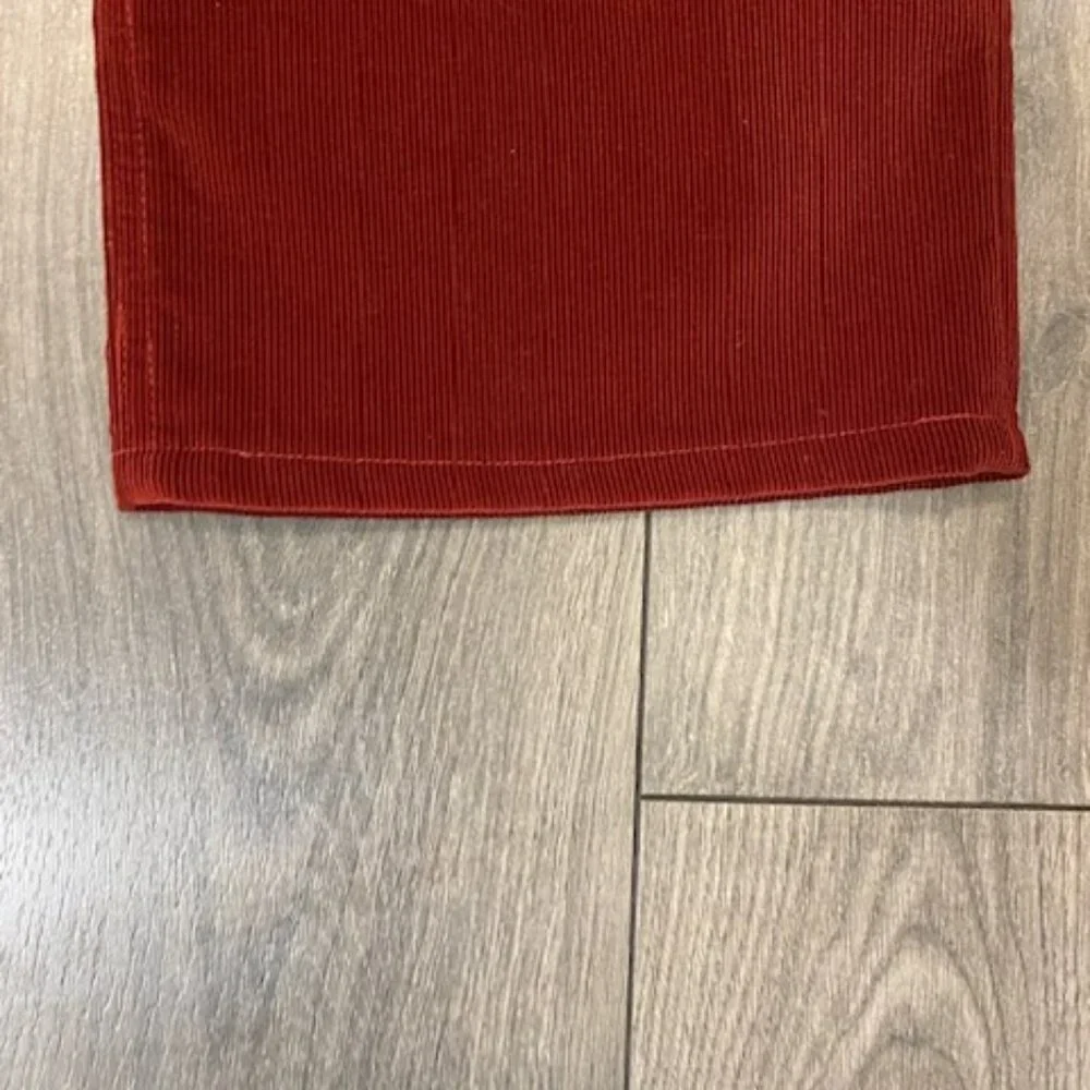 Loro Piana Straight Leg Rust Cords Size US 40